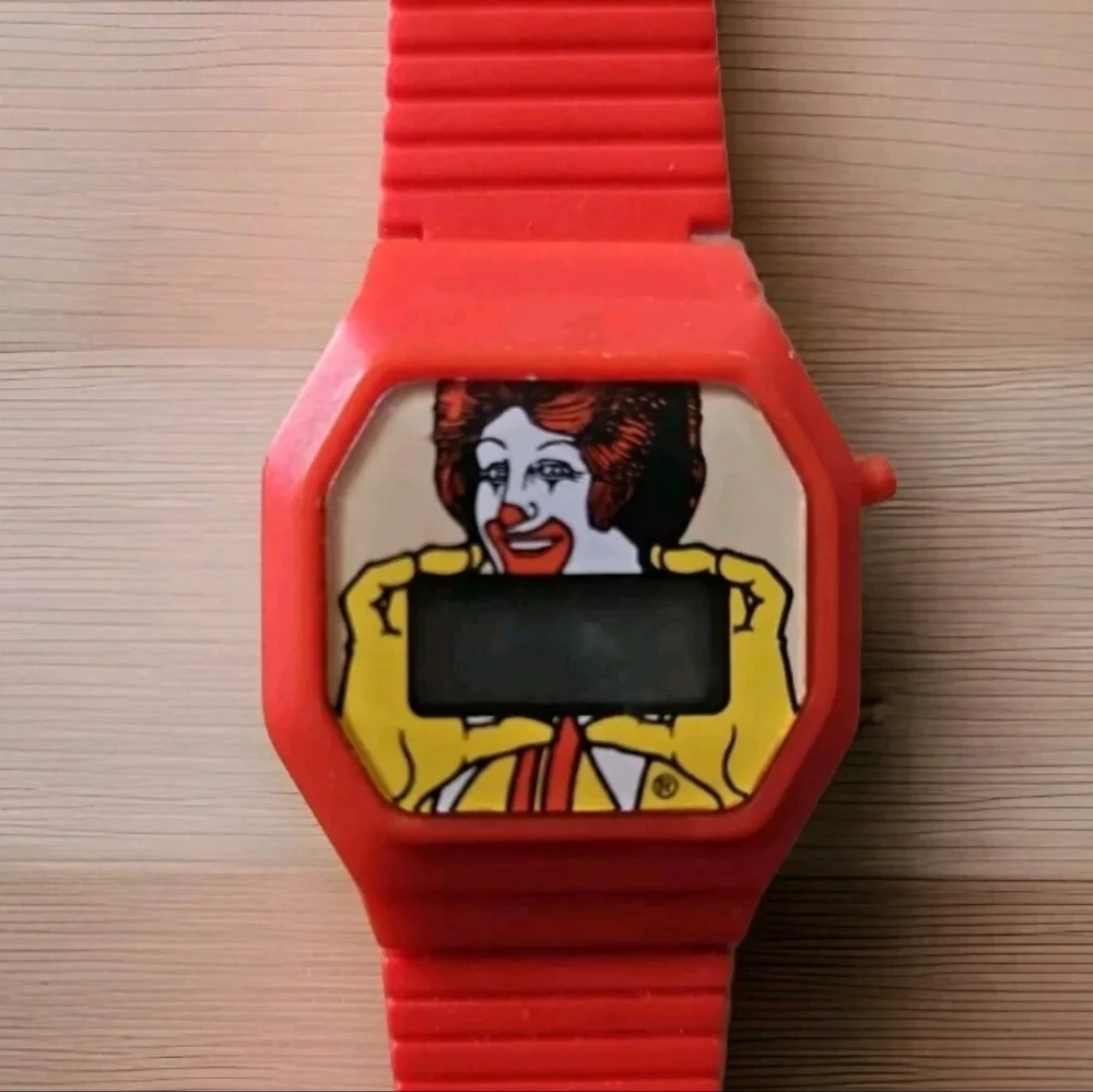 The Official 1984 Ronald McDonald Watch Vintage